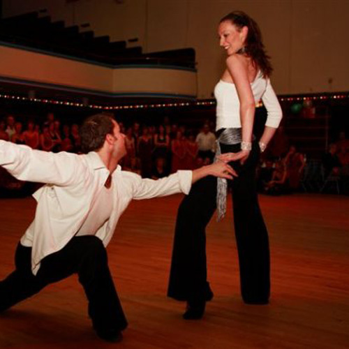 Catriona Wiles with Lee Easton