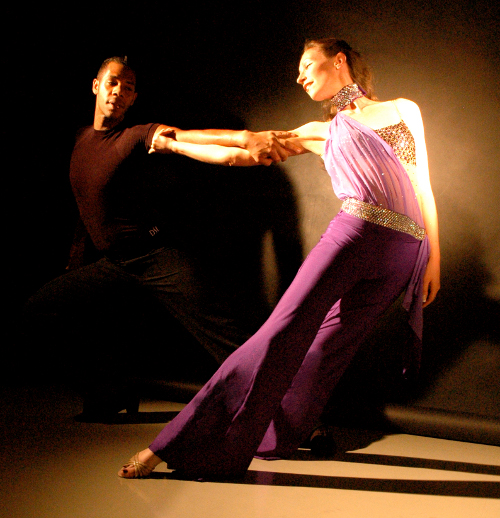 Catriona Wiles with Paul Warden